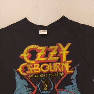 Ozzy Ozbourne Short Sleeve Band Graphic T Shirt Adult Mens Size Small S Black